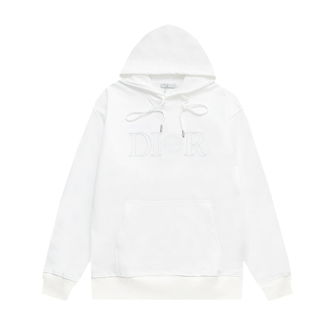 Classic small letter embroidery sweatshirt