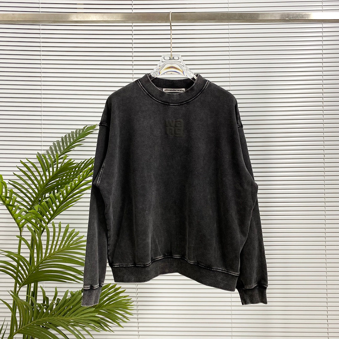 New style distressed sweatshirt