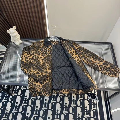 Popular leopard print jacket