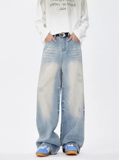 American Vintage Washed Glacier Blue Jeans