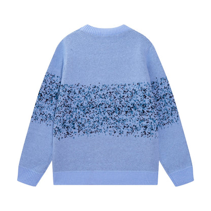 Jacquard seahorse sweater