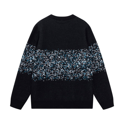 Jacquard seahorse sweater