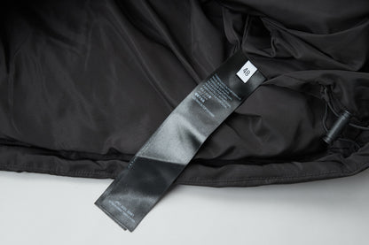 Three-bar cocoon-shaped cotton jacket