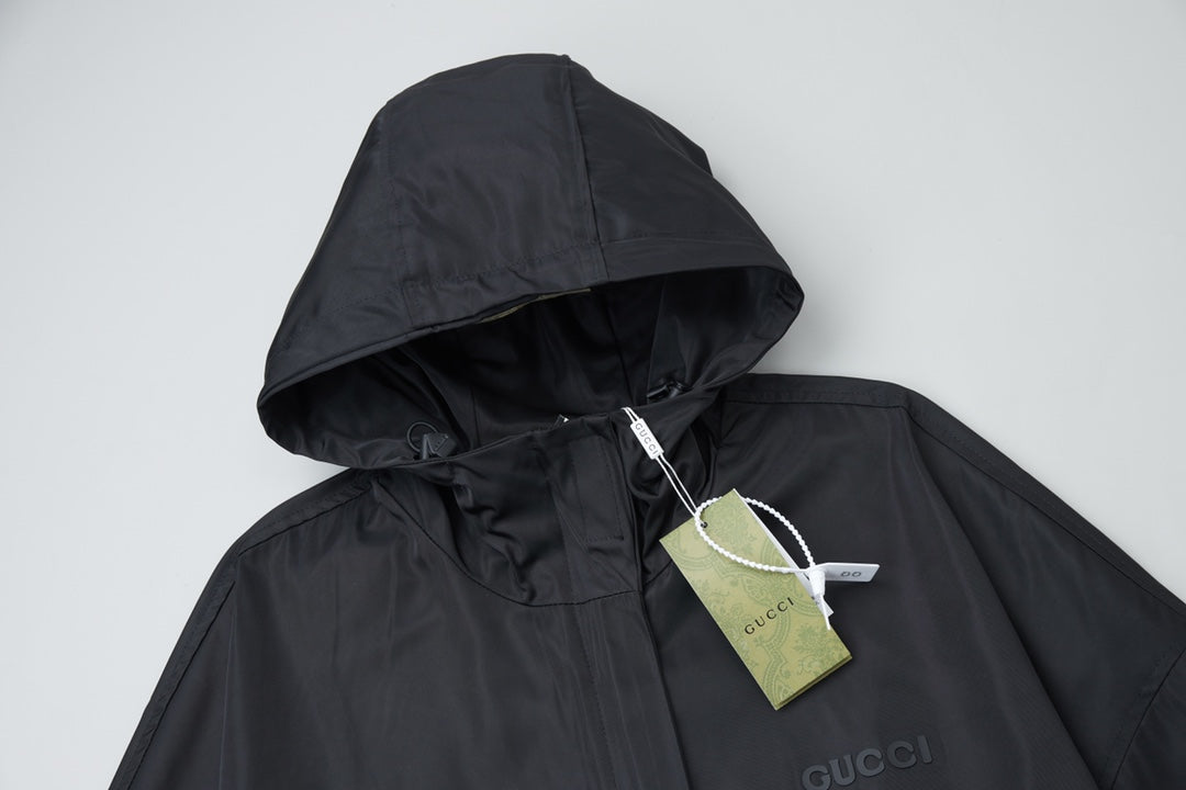 Waterproof hooded jacket