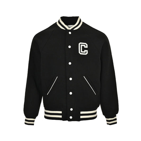 New autumn and winter letter embroidered casual jacket