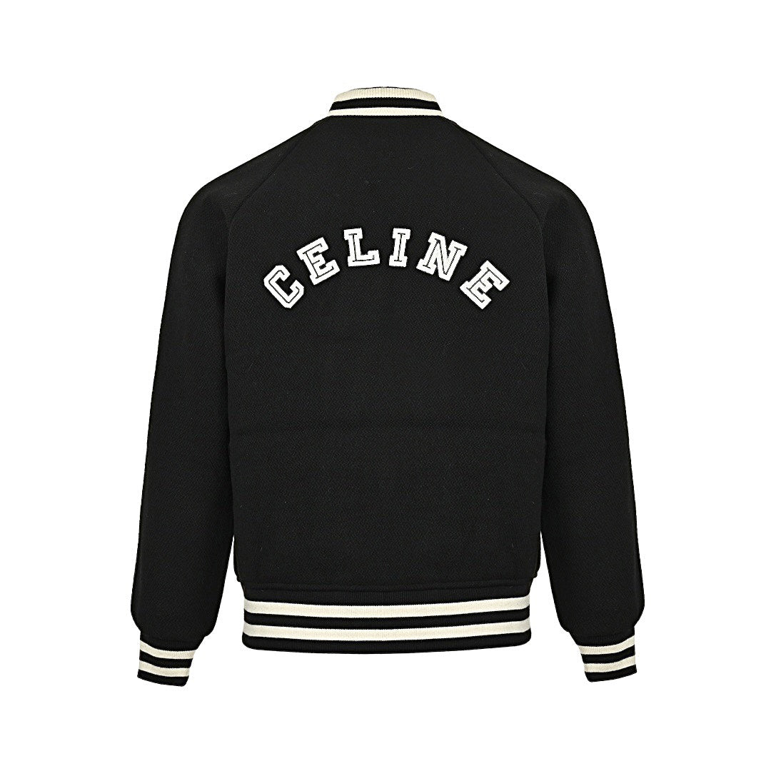 New autumn and winter letter embroidered casual jacket