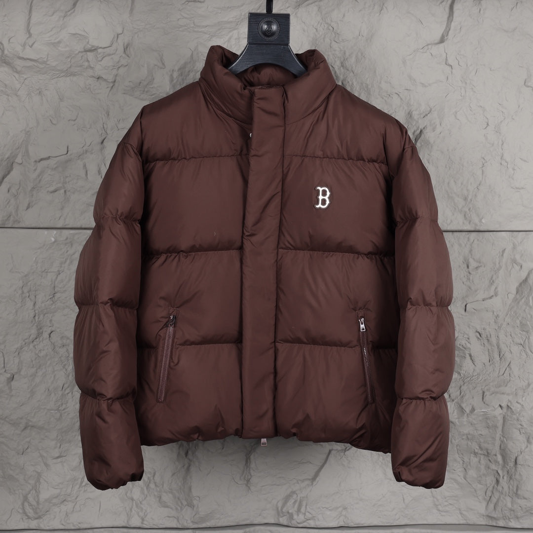 down jacket stand collar zipper down jacket