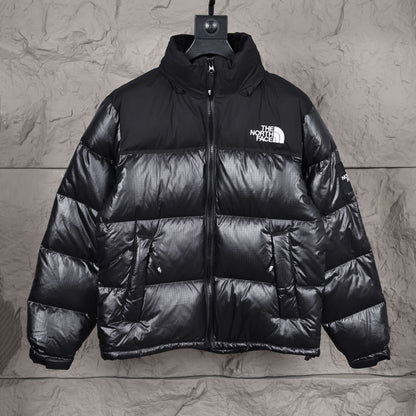 The North Face Large Plaid Classic Down Jacket