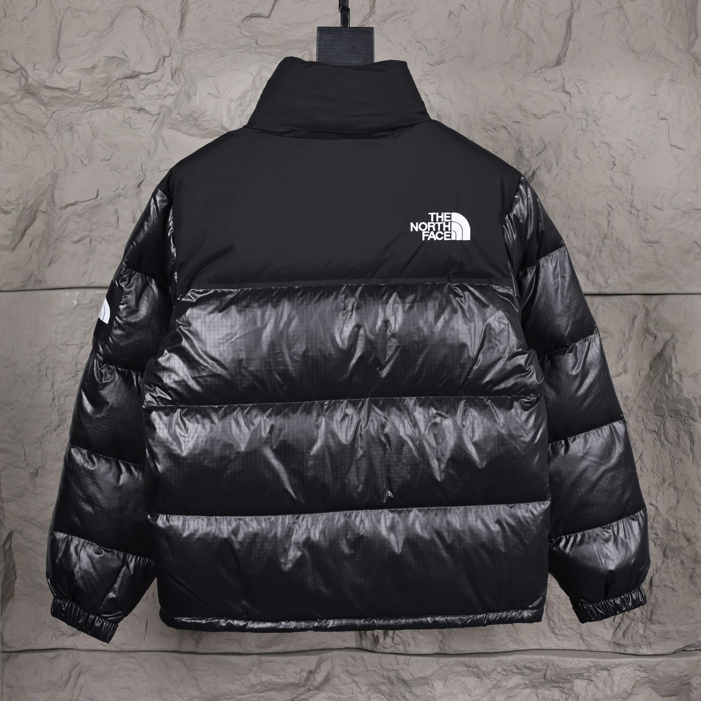 The North Face Large Plaid Classic Down Jacket