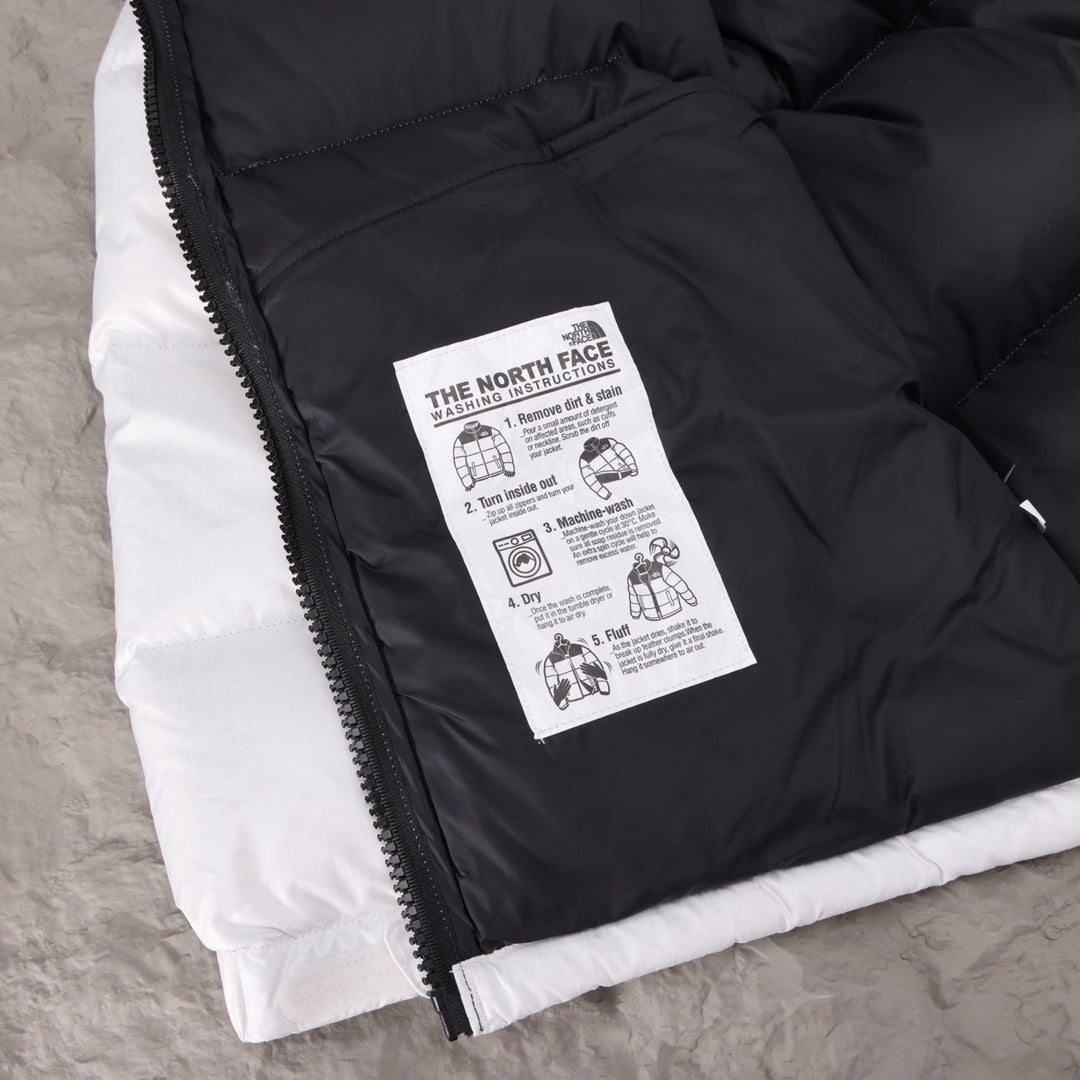 The North Face Large Plaid Classic Down Jacket