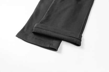 Wave embroidered sweatpants