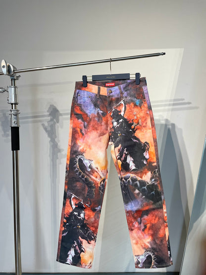 Dark Knight Python Jeans