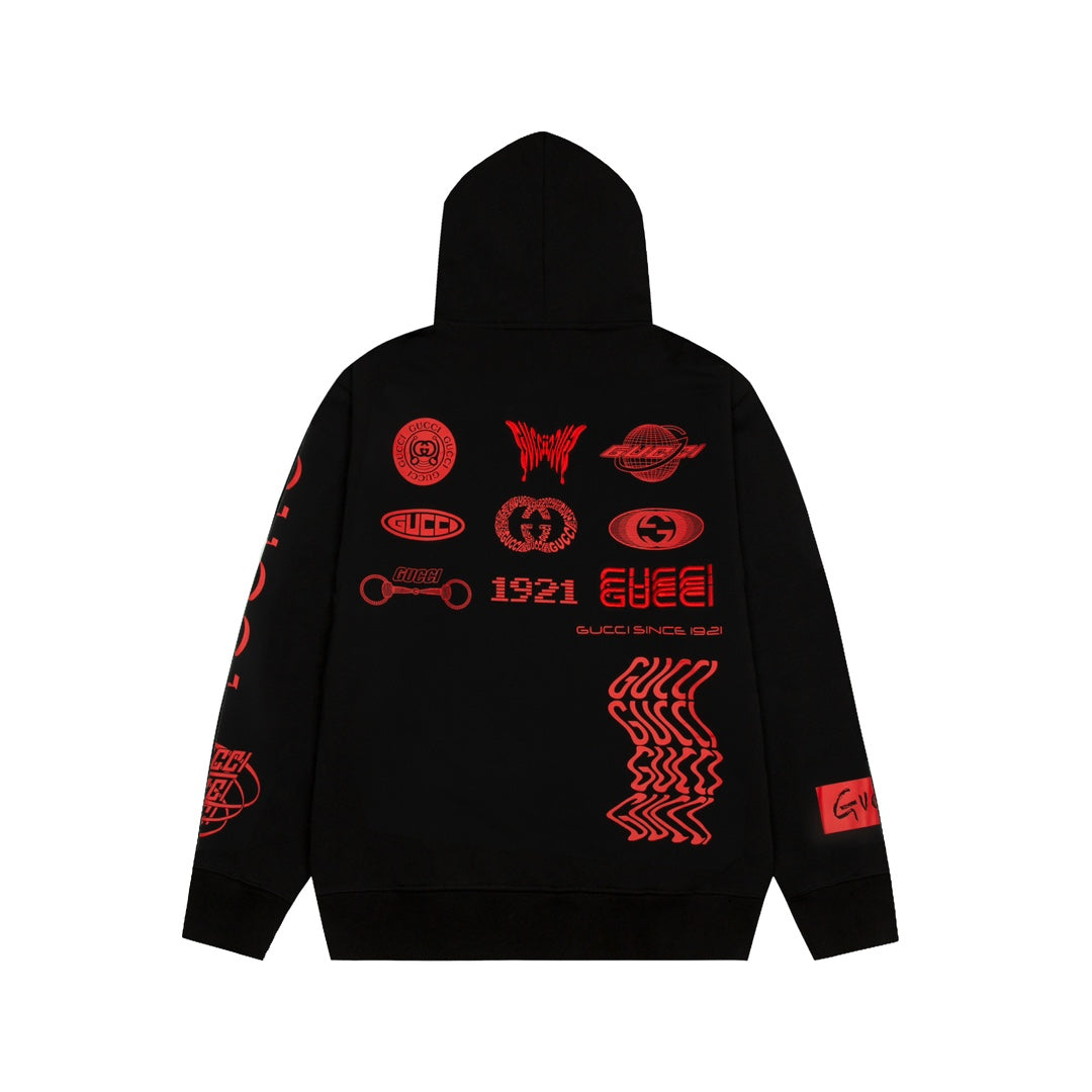 Embroidered hoodie