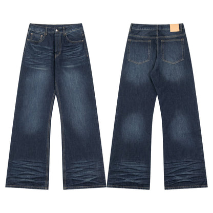 Water ripple jeans