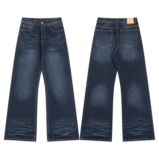 Water ripple jeans