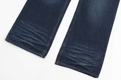 Water ripple jeans