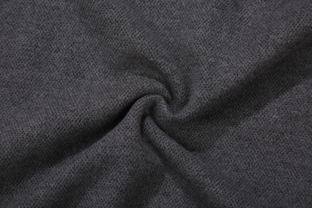 Autumn and winter wool polo long sleeves