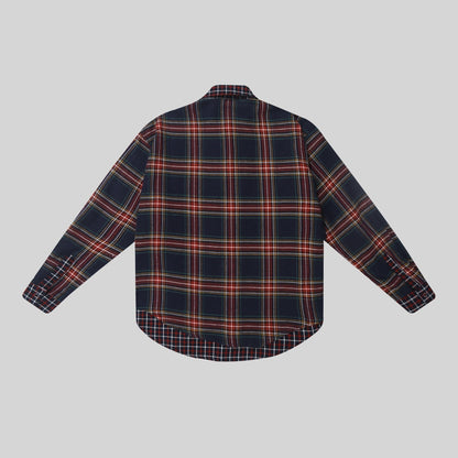 Autumn and winter double-sided plaid shirt jacket