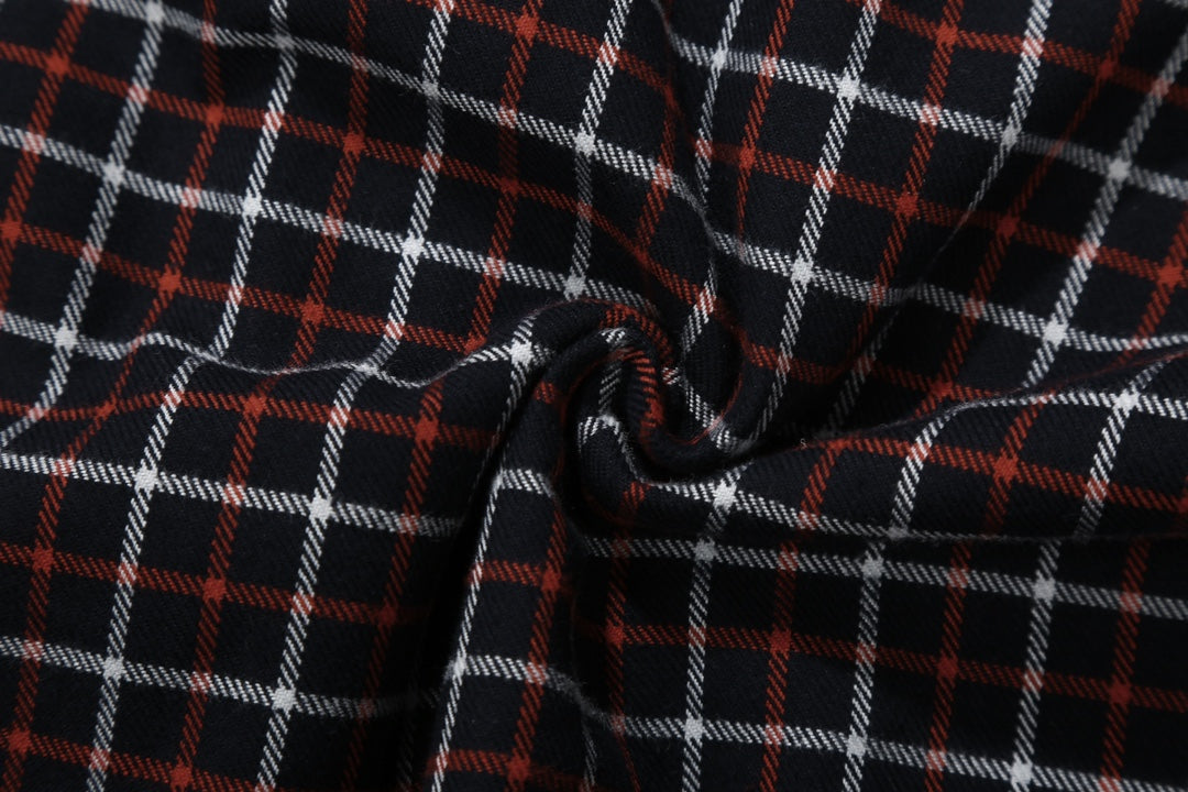 Autumn and winter double-sided plaid shirt jacket