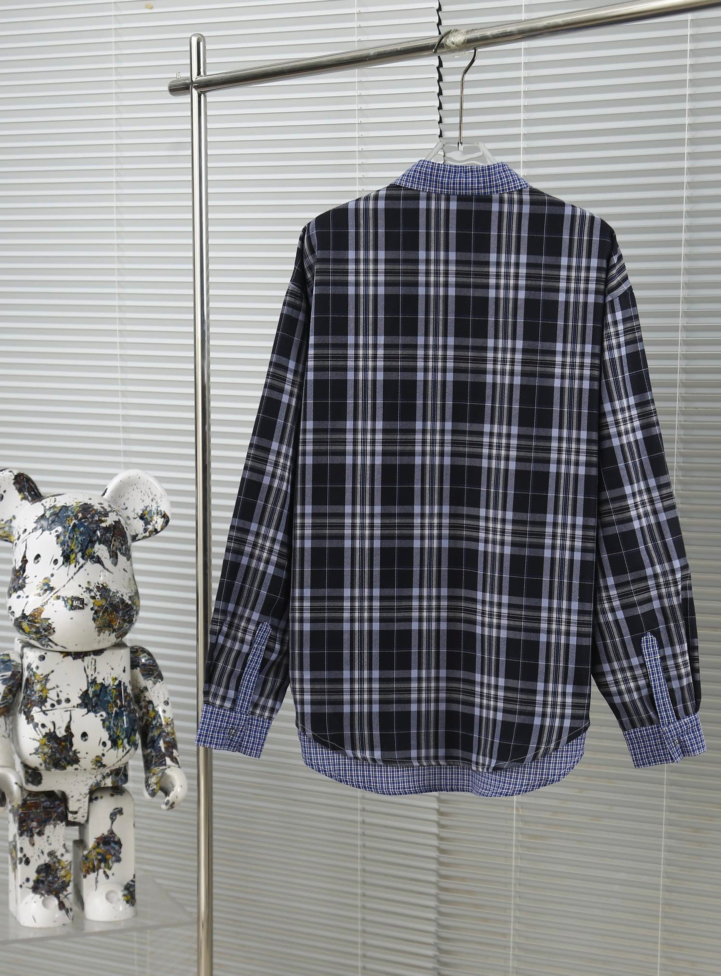 Autumn and winter double-sided plaid shirt jacket