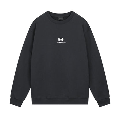 Classic embroidered crew neck sweatshirt