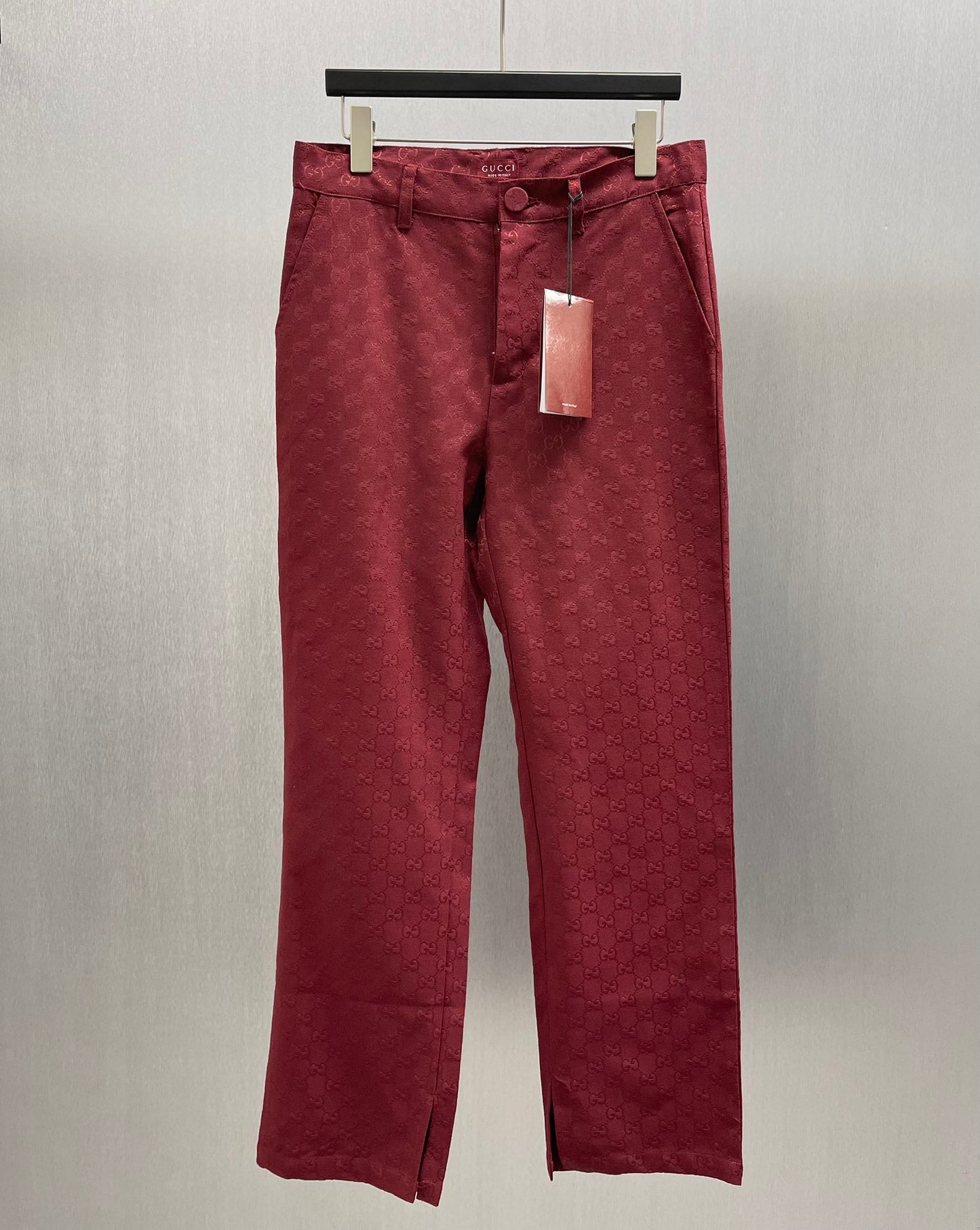 Canvas jogging trousers