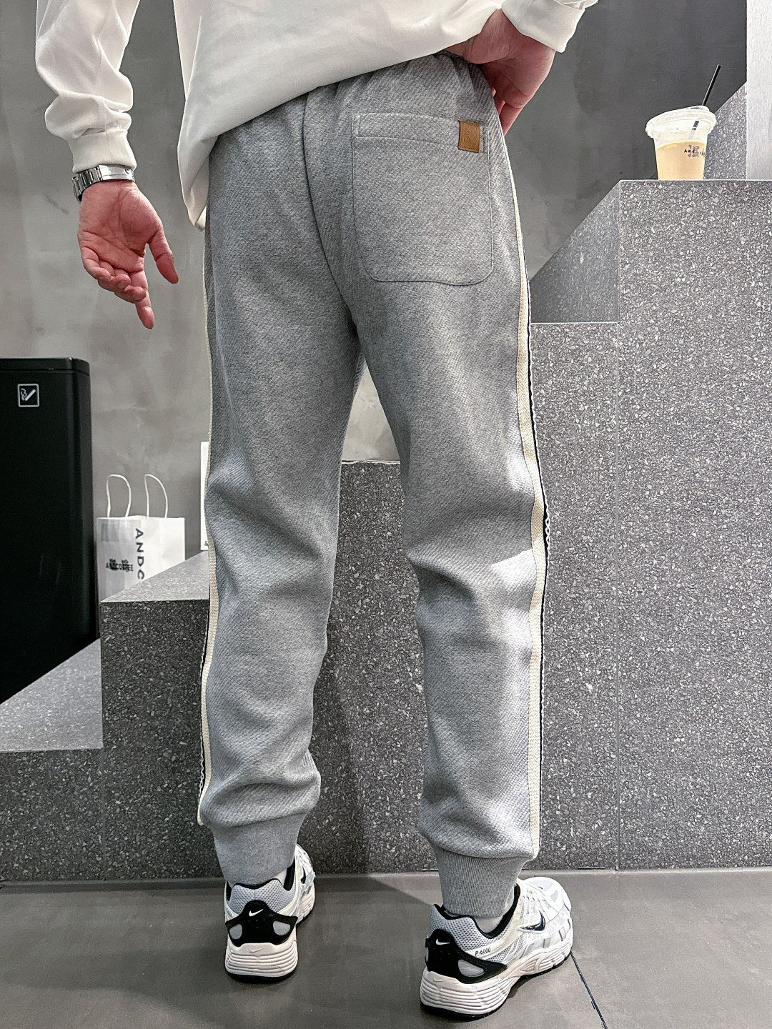 Mink fleece trousers