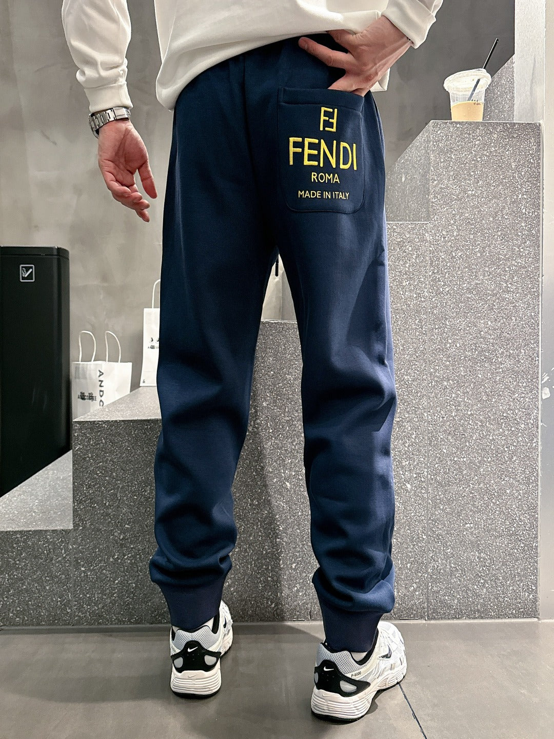 Mink fleece trousers