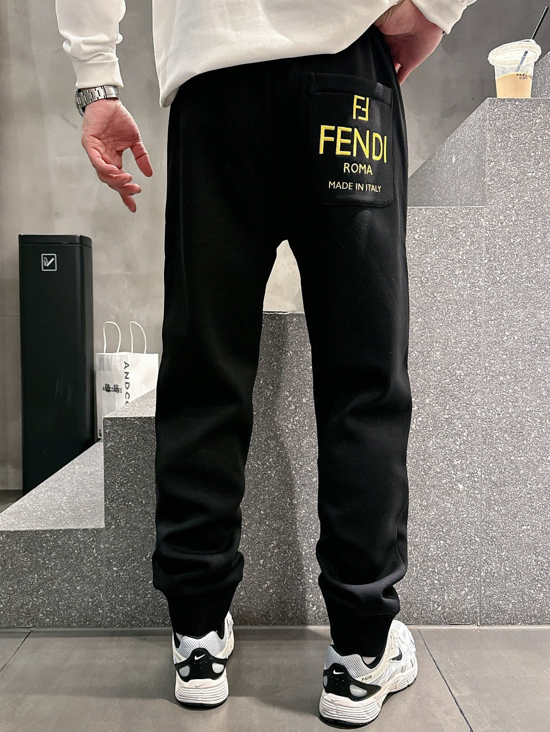 Mink fleece trousers